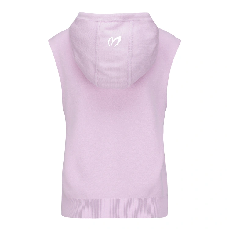 Áo vest golf nữ dáng suông màu hồng nhạt — ảnh 3