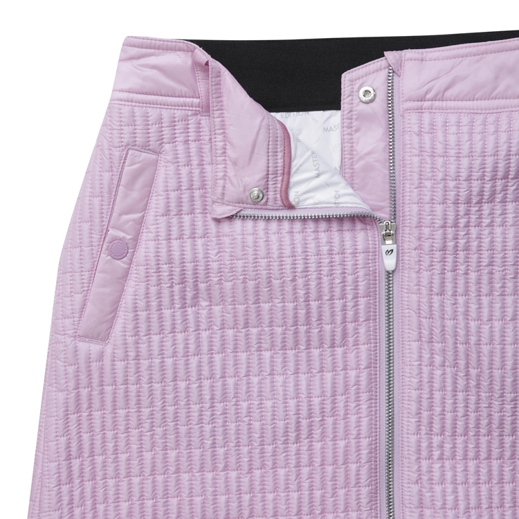 Chân váy golf nữ dáng suông khóa kéo màu hồng — ảnh 6