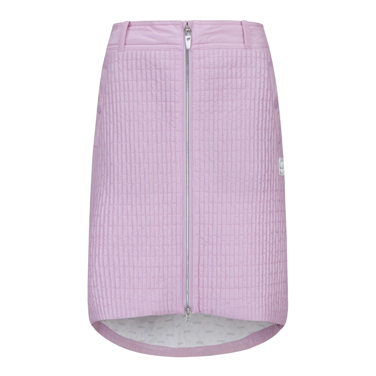 Chân váy golf nữ dáng suông khóa kéo màu hồng — ảnh 2