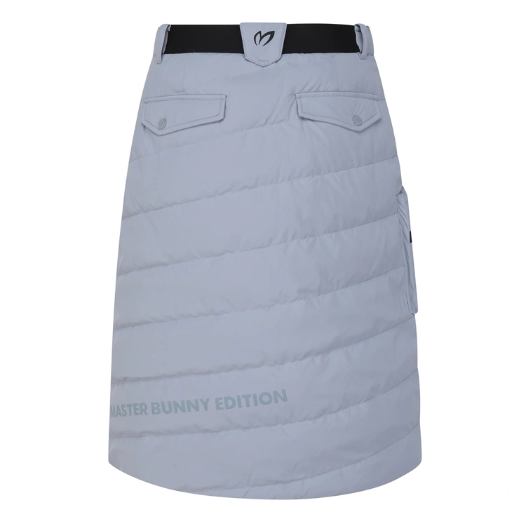 Váy golf nữ dáng thẳng phối túi zip màu xám — ảnh 3