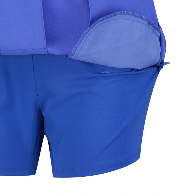Váy golf nữ xếp li chữ A màu xanh dương — ảnh 6