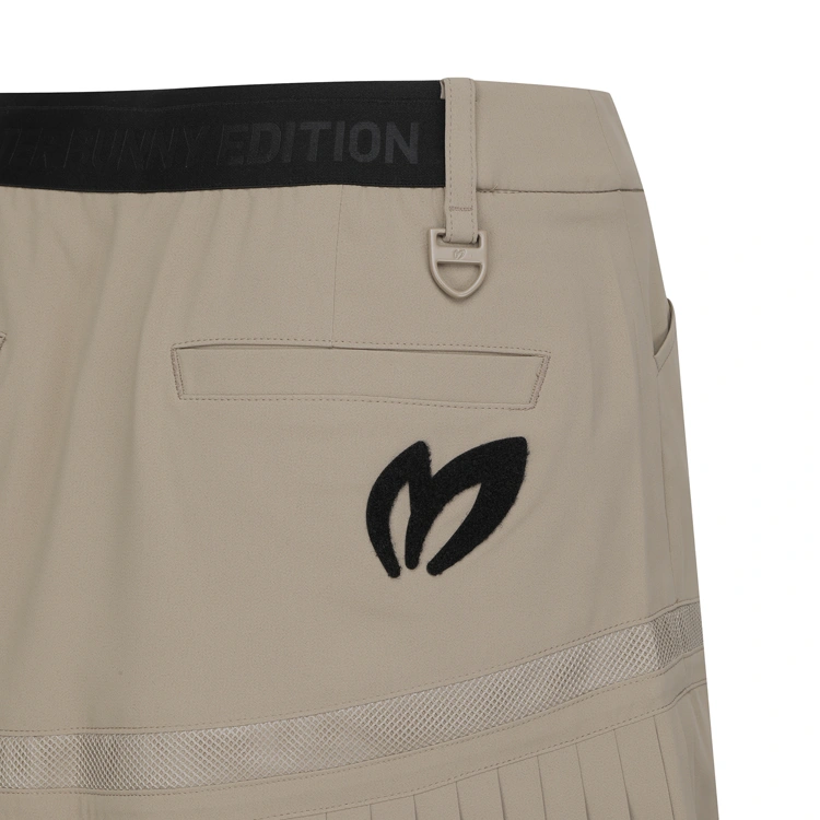 Váy golf nữ xếp li nẹp viền Master Bunny màu be — ảnh 5