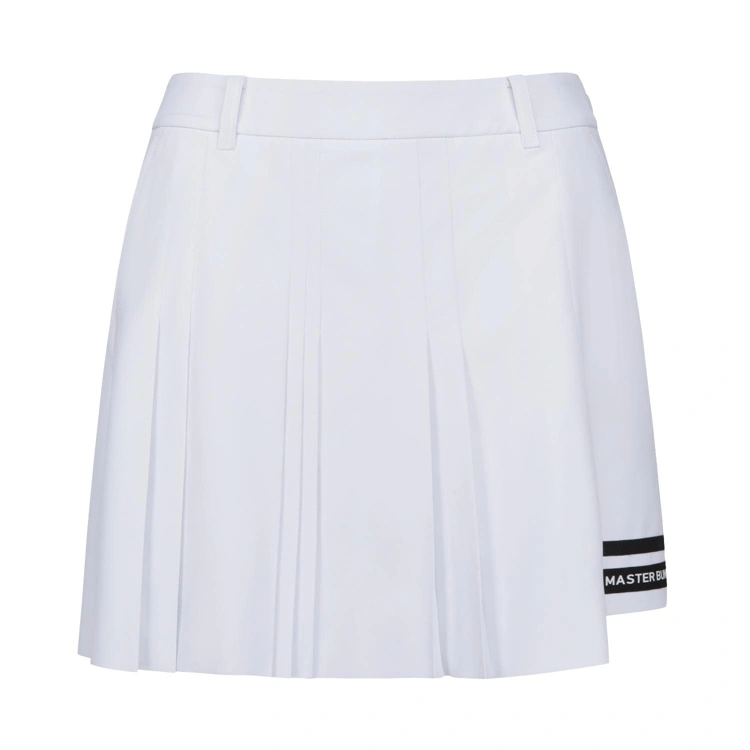 Chân váy golf nữ xếp ly màu trắng — Master Bunny Edition | Seoul Golf Fashion