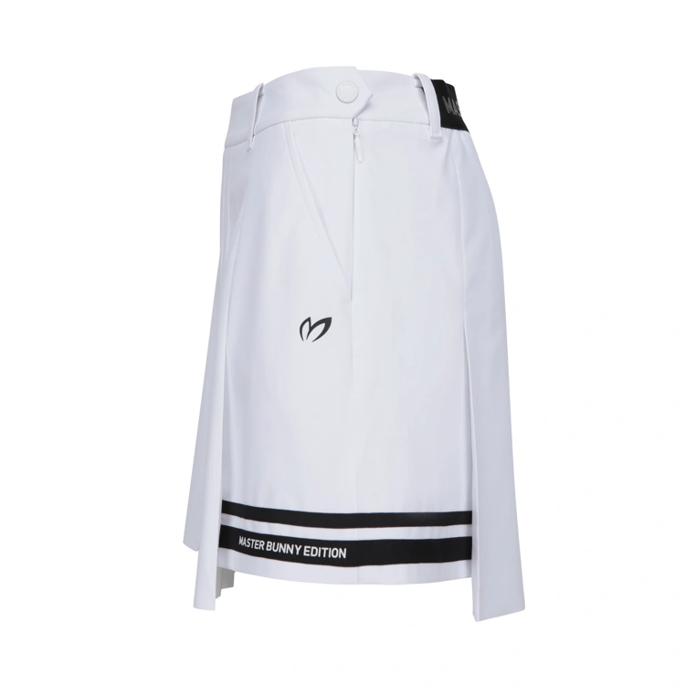 Chân váy golf nữ xếp ly màu trắng — ảnh 3