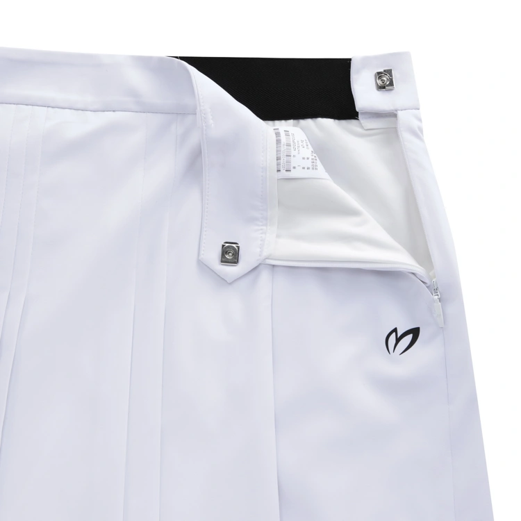 Chân váy golf nữ xếp ly màu trắng — ảnh 5