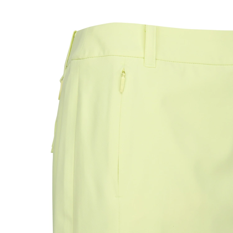 Chân váy golf nữ dáng chữ A màu vàng pastel — ảnh 4