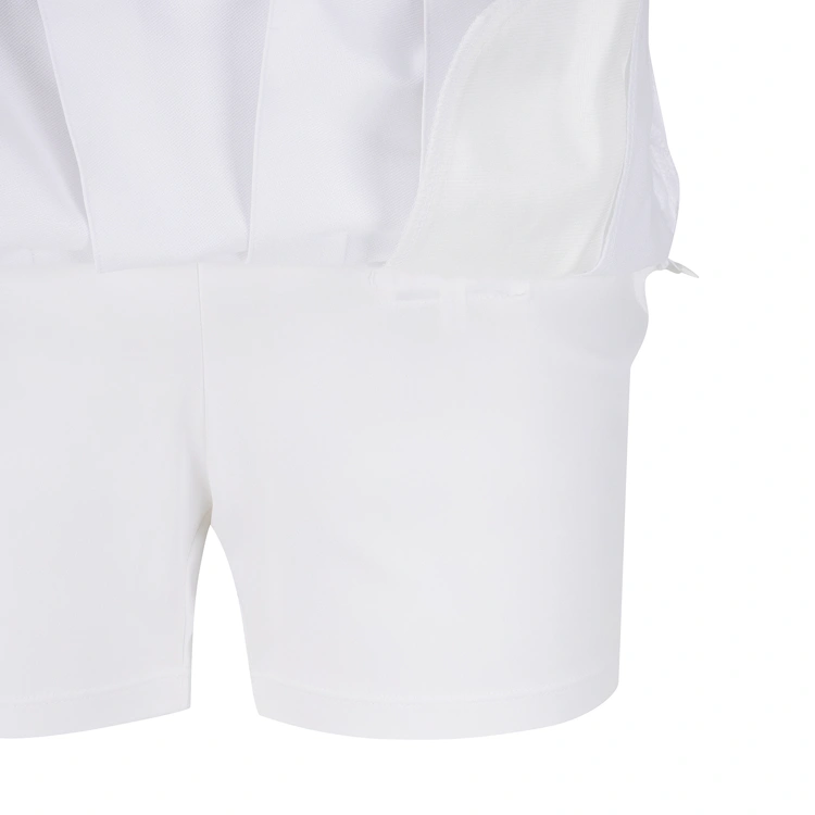 Váy golf nữ xếp ly dưới phối viền kẻ đen trắng — ảnh 6