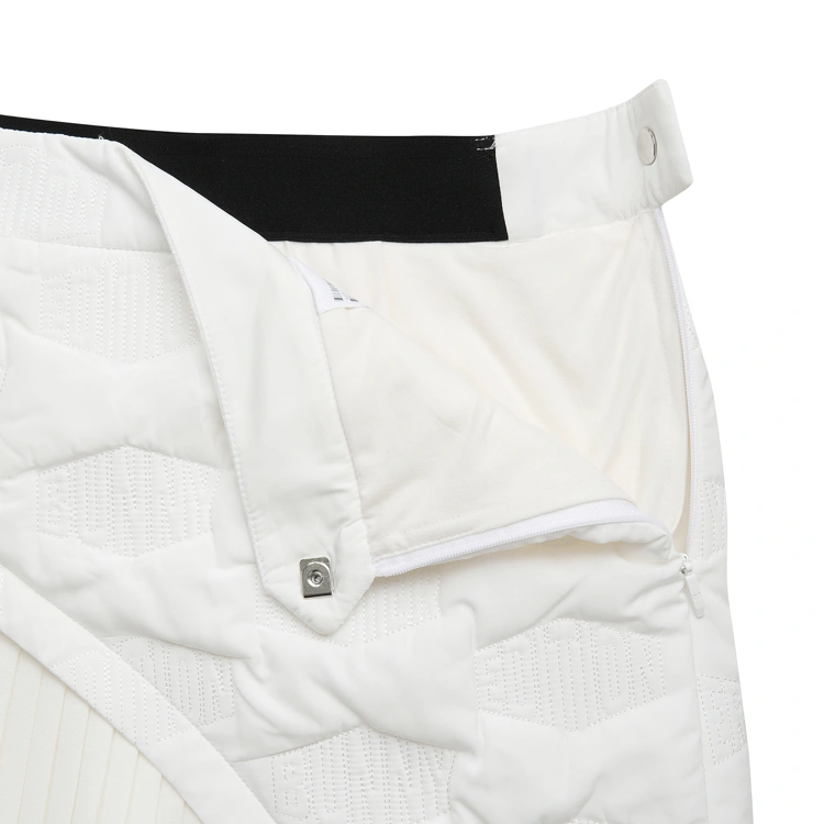 Váy golf nữ dáng xếp ly phối mảng chéo màu trắng — ảnh 6