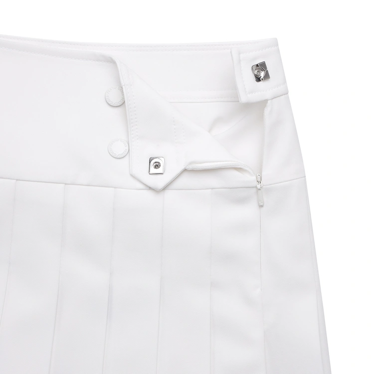 Váy golf nữ dáng xếp ly màu trắng — ảnh 6