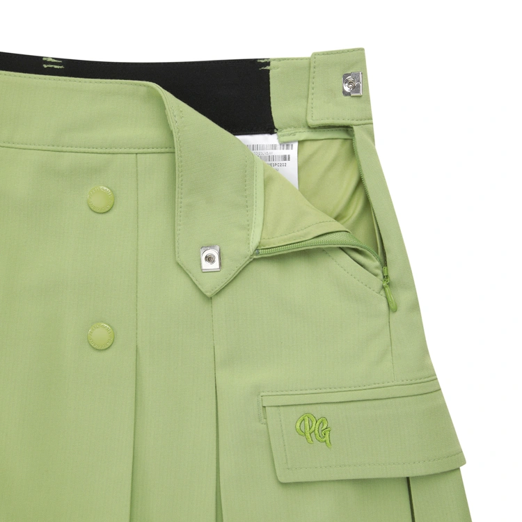 Váy golf nữ xếp ly túi hộp màu xanh lá — ảnh 5