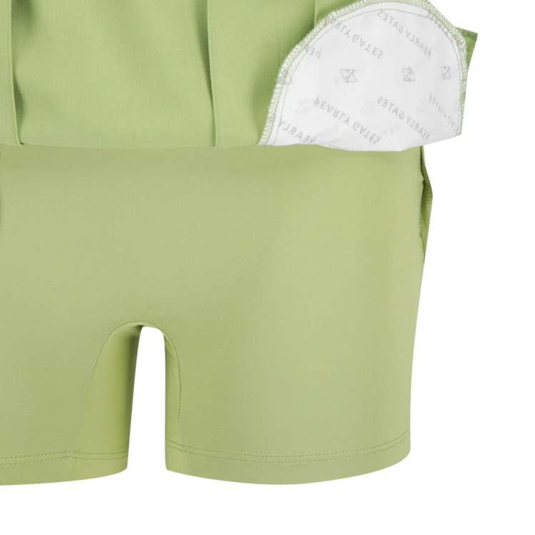Váy golf nữ xếp ly túi hộp màu xanh lá — ảnh 6