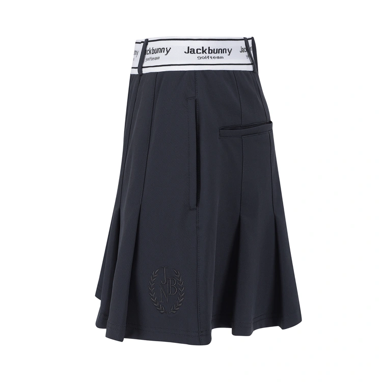 Chân váy golf nữ dáng xòe màu xanh navy — ảnh 3