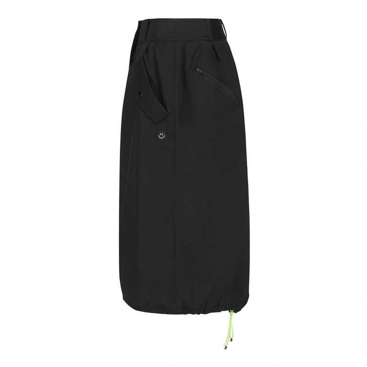 Váy golf nữ dáng chữ A màu đen — ảnh 4