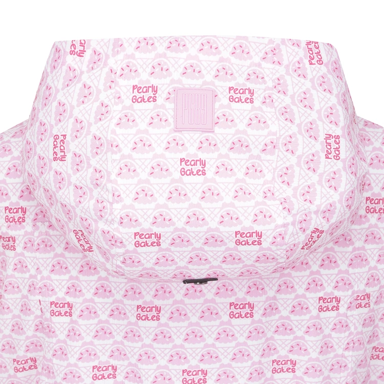 Jumpsuit nữ không tay họa tiết logo màu hồng — ảnh 5