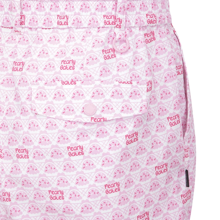 Jumpsuit nữ không tay họa tiết logo màu hồng — ảnh 6