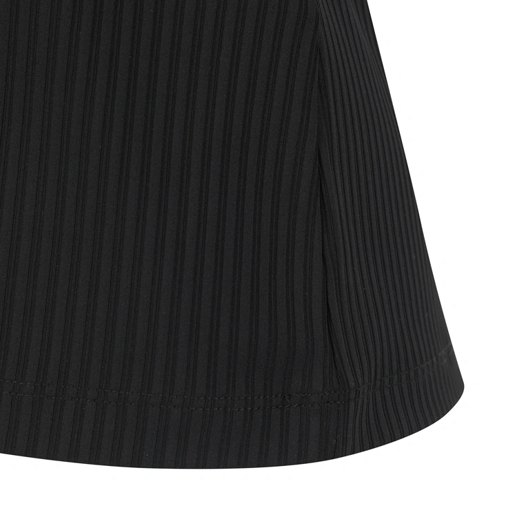 Áo tank top golf nữ dáng ôm màu đen — ảnh 4