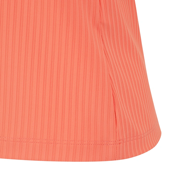Áo tank top golf nữ dáng ôm màu cam — ảnh 4
