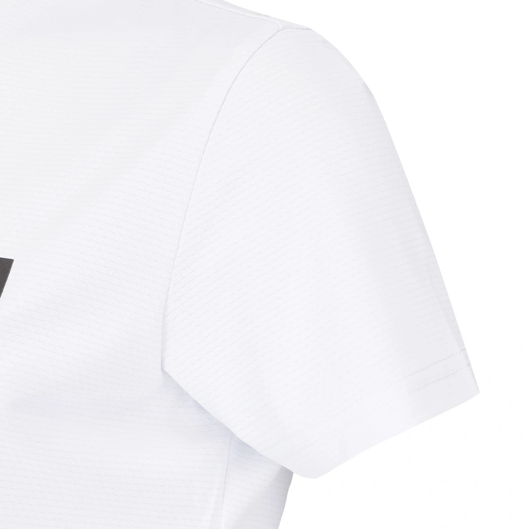 Áo golf nữ tay ngắn cổ cao phối logo màu trắng — ảnh 4