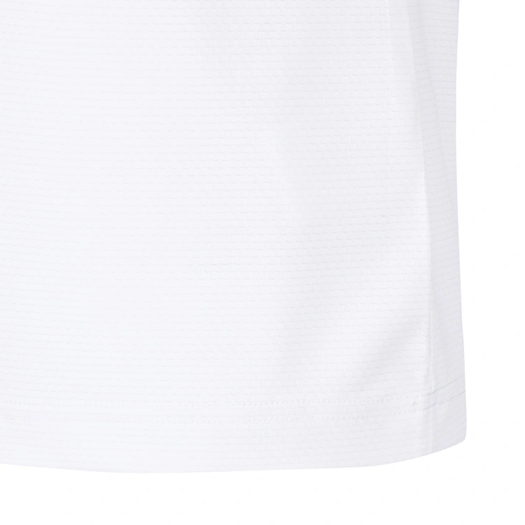 Áo golf nữ tay ngắn cổ cao phối logo màu trắng — ảnh 5