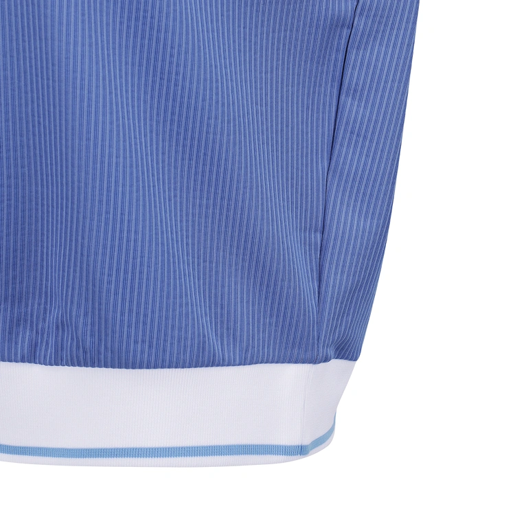 Áo golf nữ cổ bẻ tay ngắn phối viền trắng xanh dương — ảnh 5