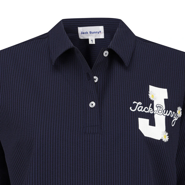 Áo polo nữ tay ngắn xanh navy Pearly Gates — ảnh 3