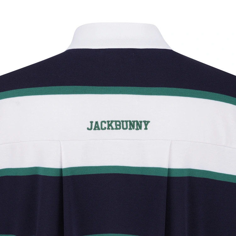 Áo golf nữ tay ngắn kẻ sọc ngang xanh navy — ảnh 6