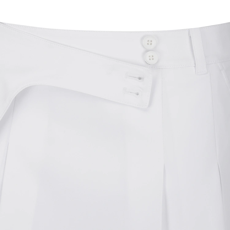 Váy golf nữ dáng xếp ly màu trắng — ảnh 5