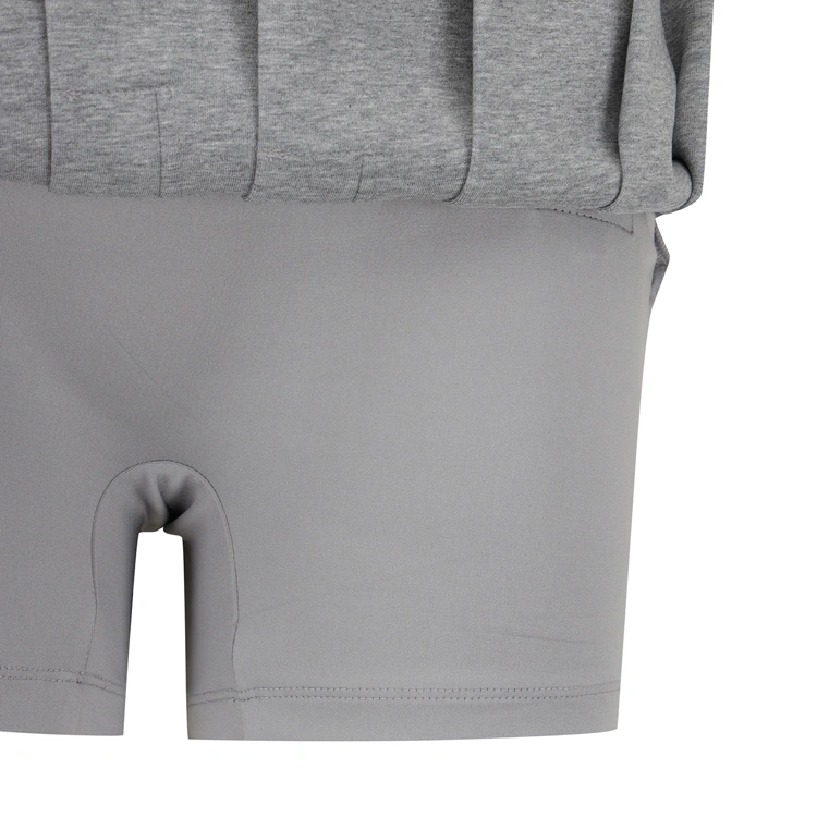 Chân váy golf nữ xếp ly màu xám — ảnh 6