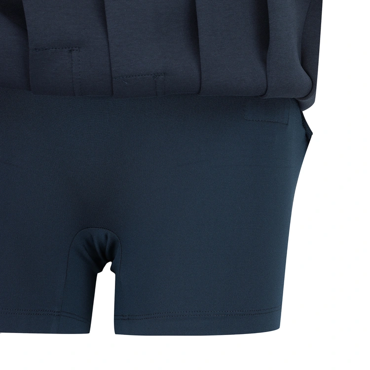 Chân váy golf xếp li dáng A màu xanh navy — ảnh 6