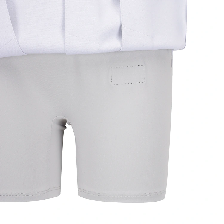 Chân váy golf xếp ly phối túi màu xám — ảnh 6