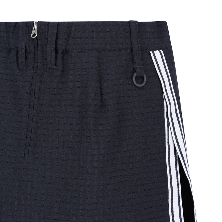 Chân váy golf nữ dáng A phối viền trắng xanh navy — ảnh 4
