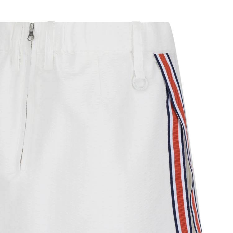 Chân váy golf nữ dáng suông viền đỏ navy trắng — ảnh 4