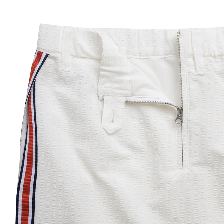 Chân váy golf nữ dáng suông viền đỏ navy trắng — ảnh 6