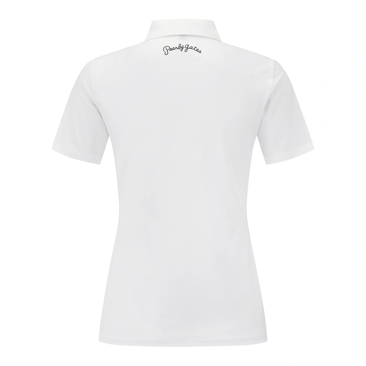 Áo golf nữ dáng polo cổ nơ trắng — ảnh 3