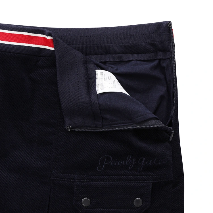 Chân váy golf nữ phối túi nắp màu xanh navy — ảnh 6