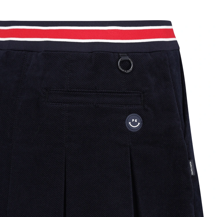 Chân váy golf nữ phối túi nắp màu xanh navy — ảnh 4