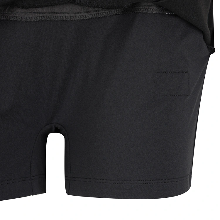 Chân váy golf xếp ly cạp cao màu đen — ảnh 6