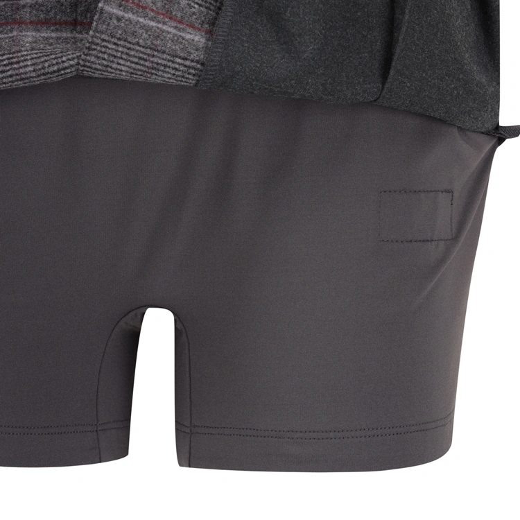 Váy golf nữ xếp ly phối caro màu xám — ảnh 6