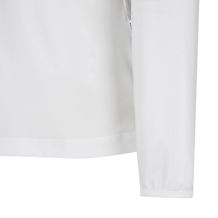 Áo golf nữ tay dài cổ V màu ngà — ảnh 6