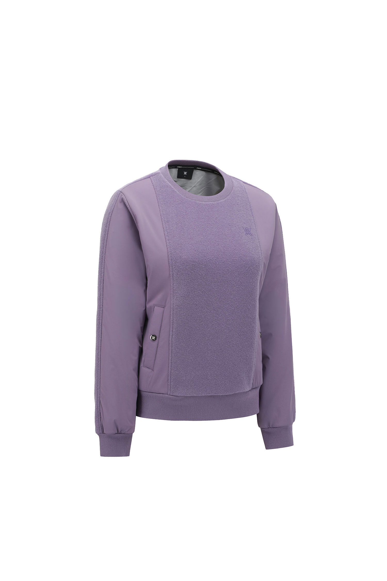 Áo golf nữ dáng suông tay dài màu tím lilac — ảnh 4