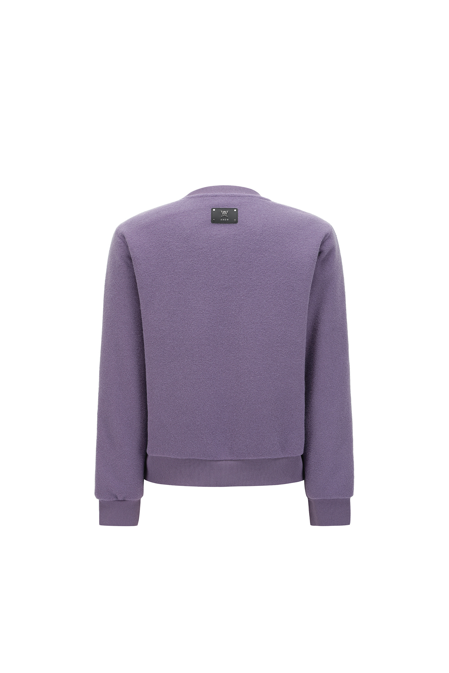 Áo golf nữ dáng suông tay dài màu tím lilac — ảnh 2