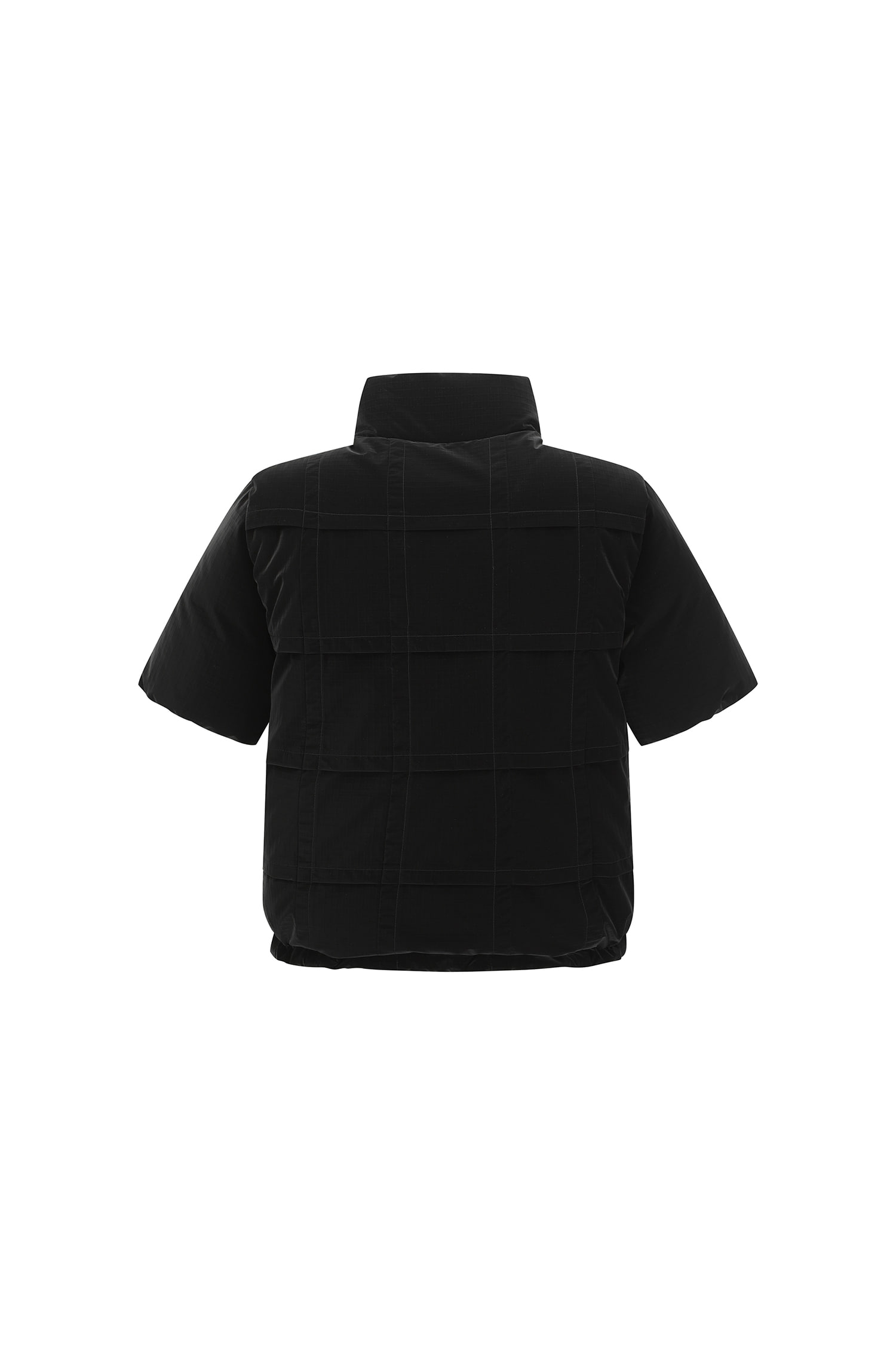 Áo khoác golf nữ dáng jumper tay ngắn màu đen — ảnh 2