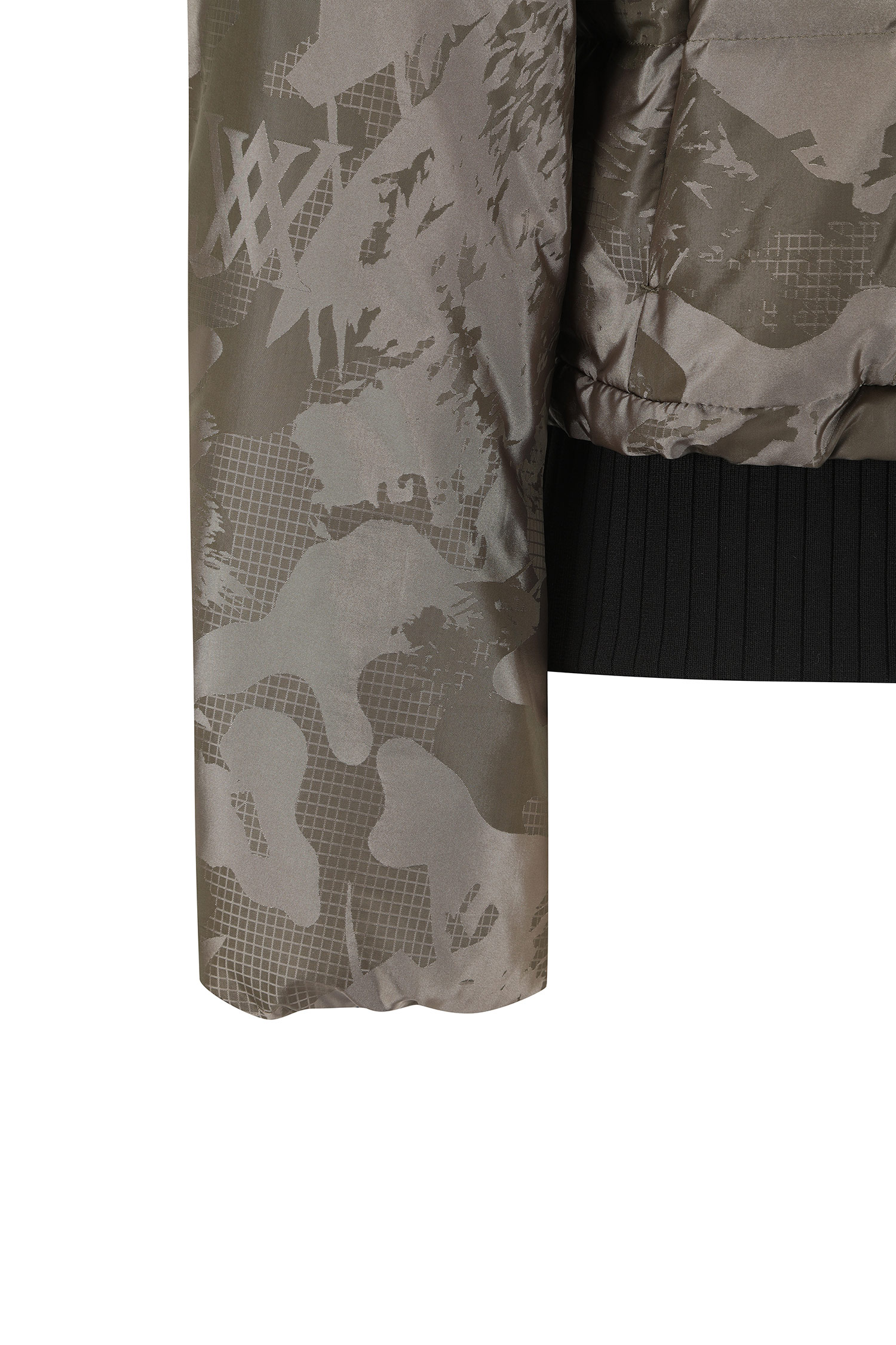 Áo khoác golf nữ họa tiết camo màu kaki — ảnh 6