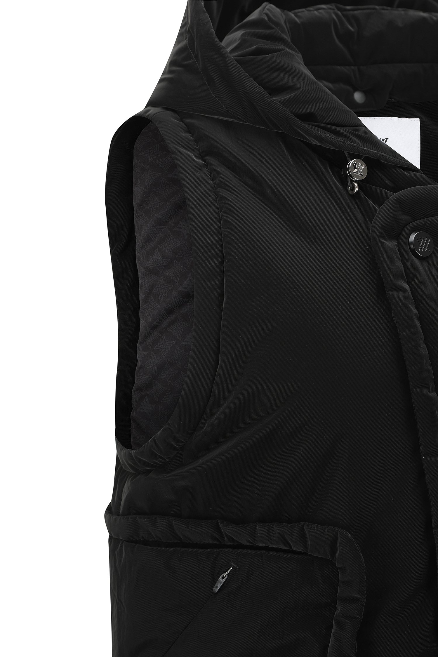 Áo vest golf nữ phối nắp túi đen — ảnh 6