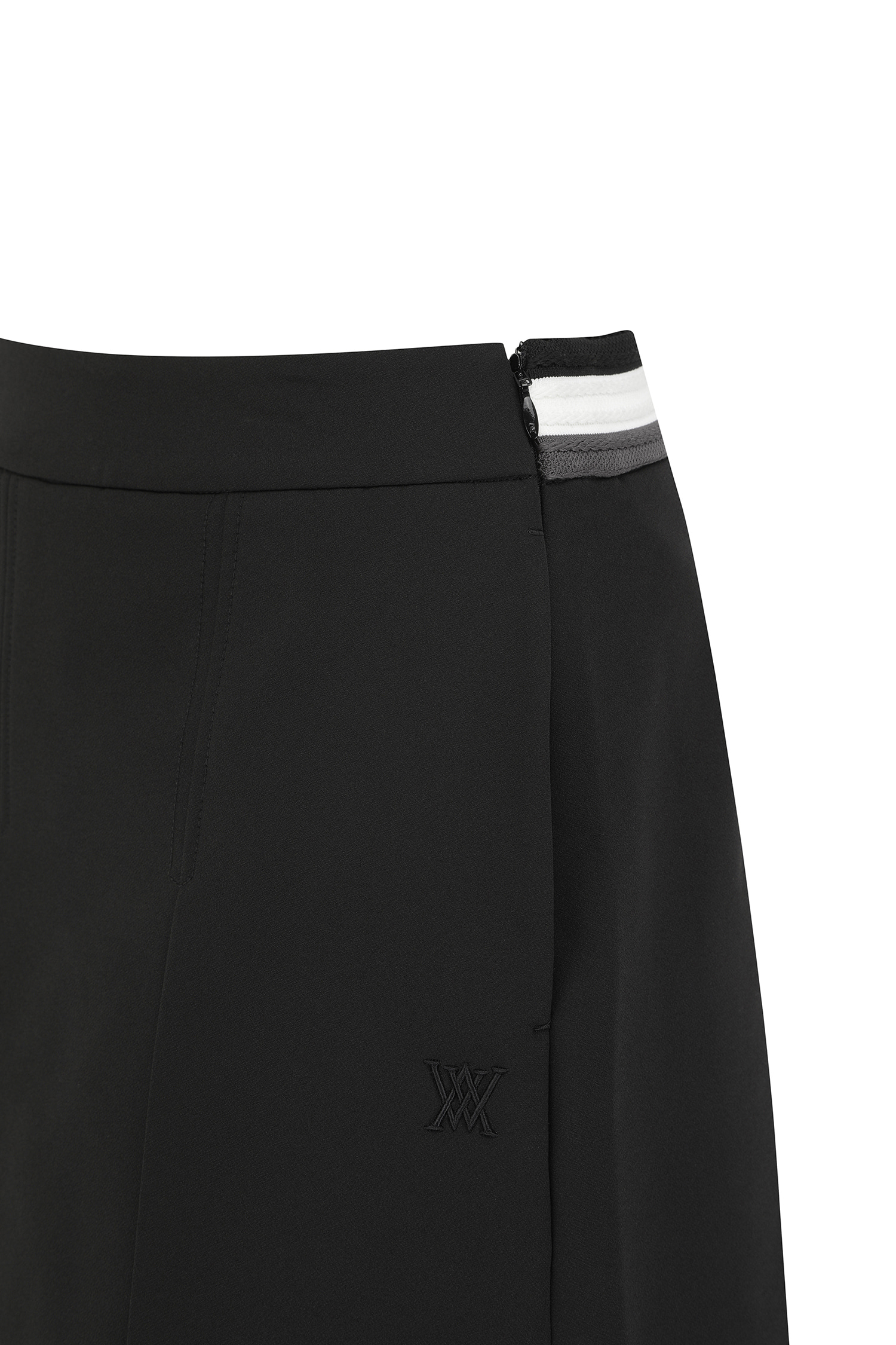 Chân váy golf xếp ly dáng ngắn màu đen — ảnh 6