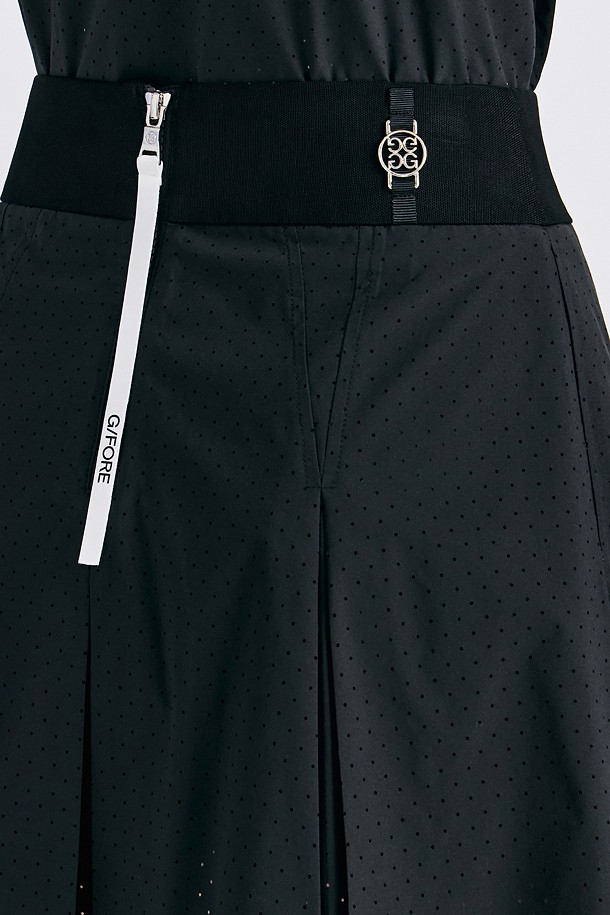 Váy golf nữ xếp ly dáng A màu đen — ảnh 6