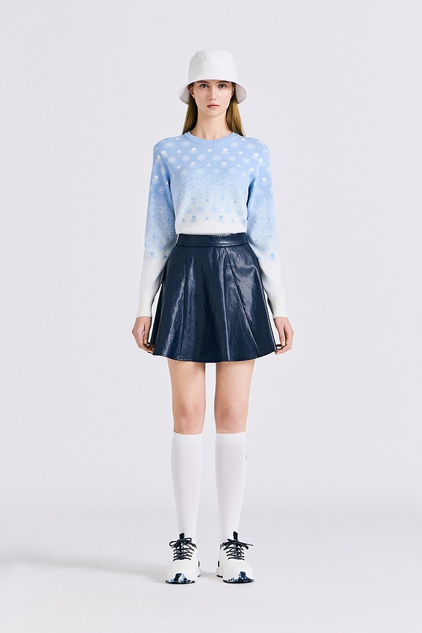 Váy golf nữ dáng xoè màu xanh navy — ảnh 2