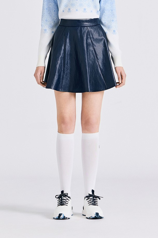 Váy golf nữ dáng xoè màu xanh navy G/FORE