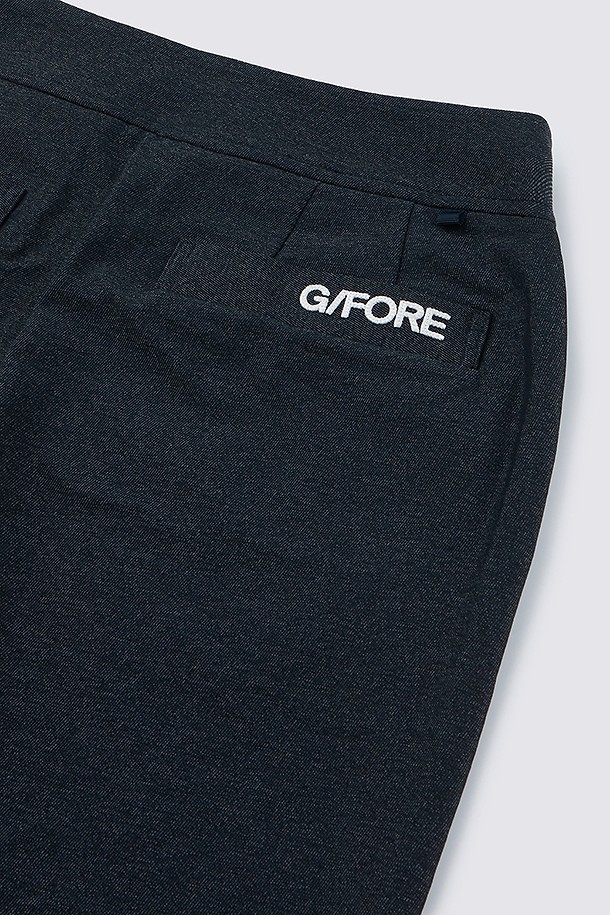 Quần golf nữ ống suông phối túi trắng xanh navy — ảnh 6