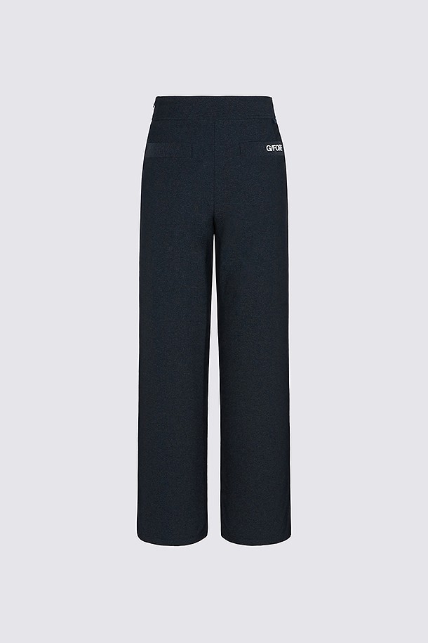 Quần golf nữ ống suông phối túi trắng xanh navy — ảnh 2